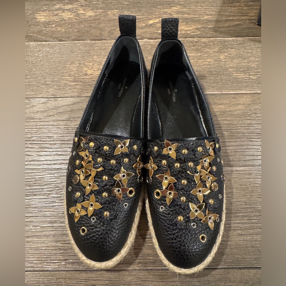 Louis Vuitton Women’s Leather Espadrilles - Picture 2 of 10